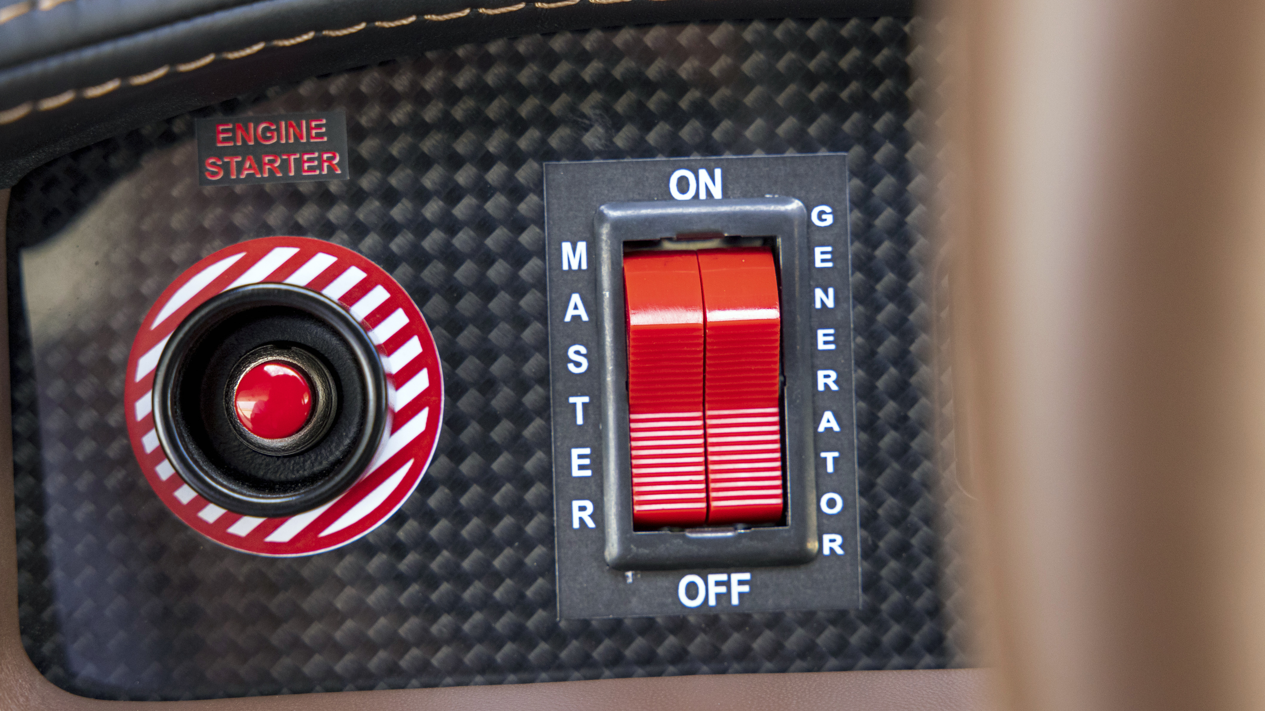 The engine start pushbutton activates the engine’s glow plugs while also turning the engine during the start sequence.
