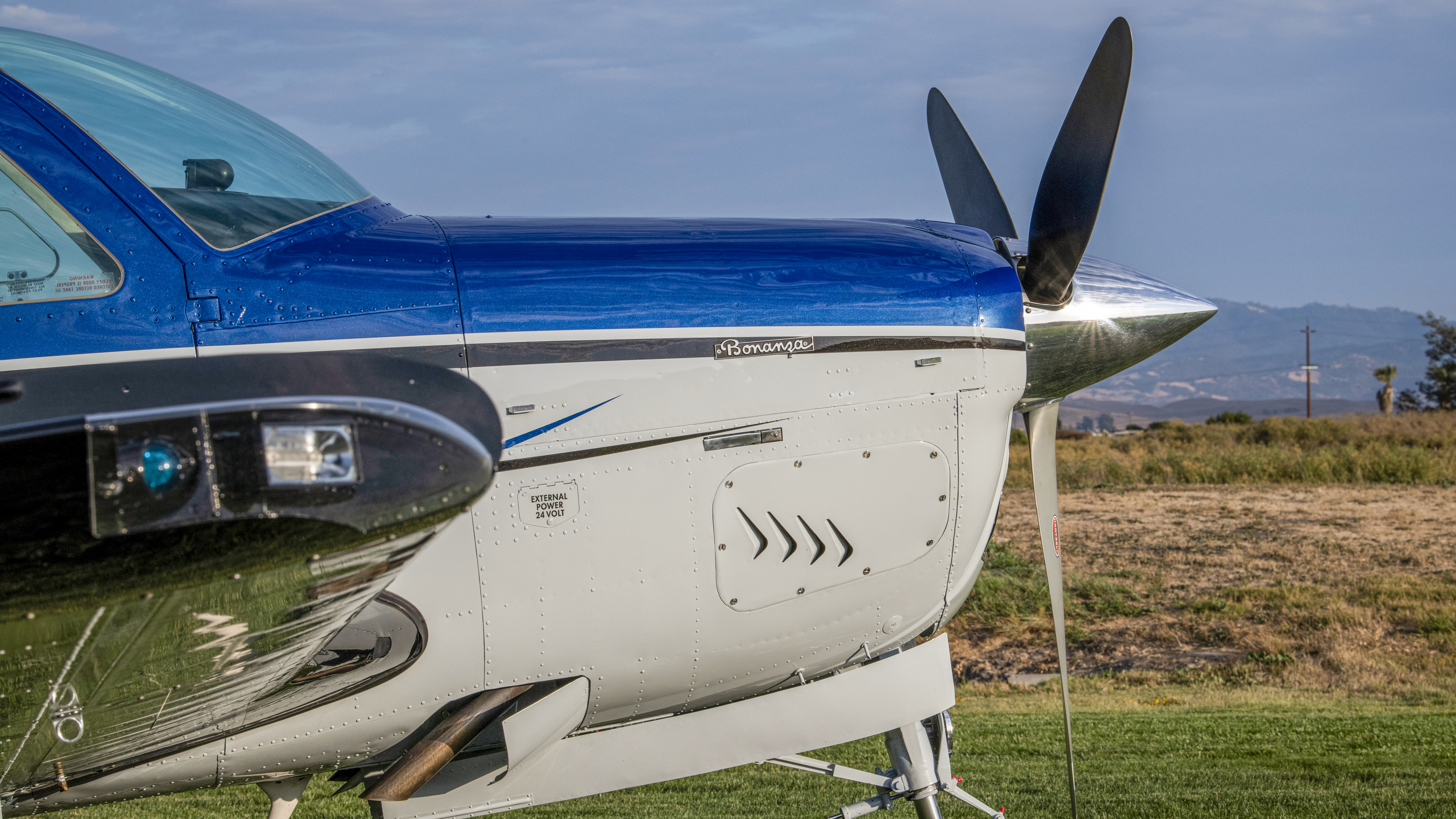 The Bonanza’s makeover included a new paint job by Master Aircraft Services in Wickenburg, Arizona.