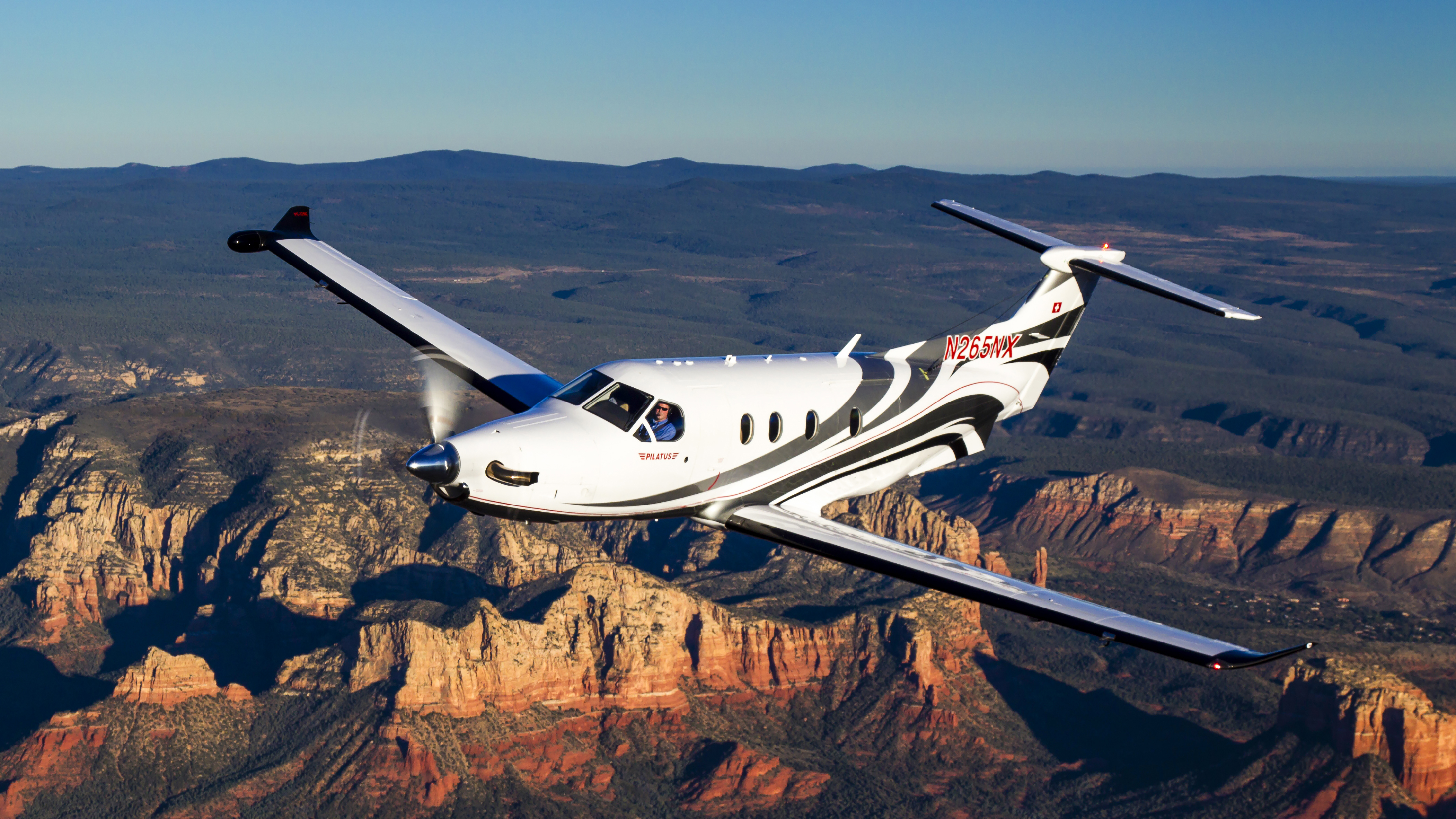 A Pilatus PC-12