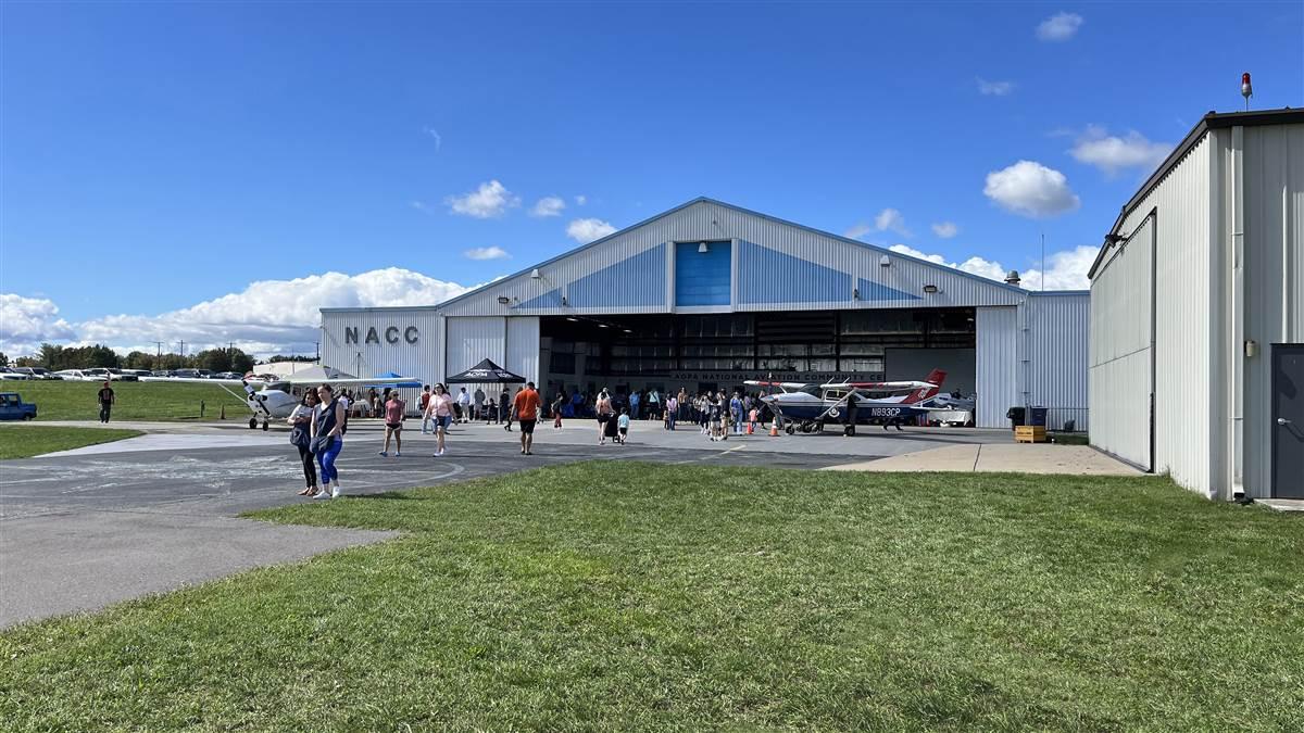 AOPA's National Aviation Community Center at Frederick Municipal Airport (FDK) will be open for members and area pilots to watch the livestream of the DC Flyover.