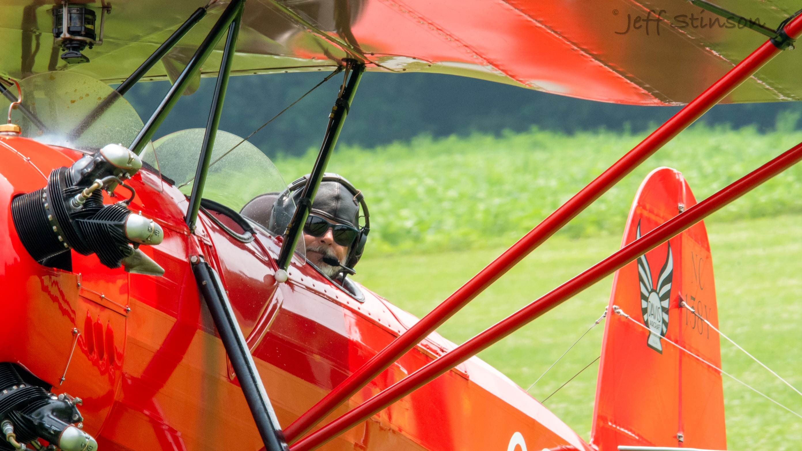 John Machamer likes unique airplanes, and he found one in the Davis monoplane he restored.