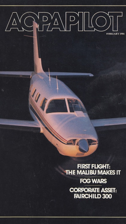 February 1984 AOPA Pilot cover.