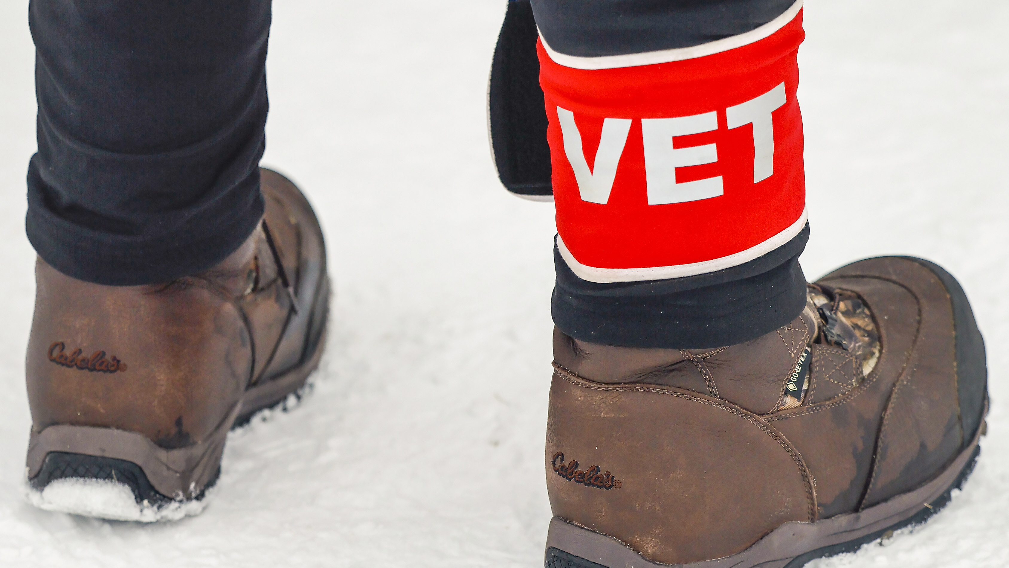  Volunteer vets at every checkpoint examine the dog sled teams.
