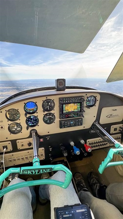 The upgraded Garmin panel offers all the modern features and functionality you could ask for.