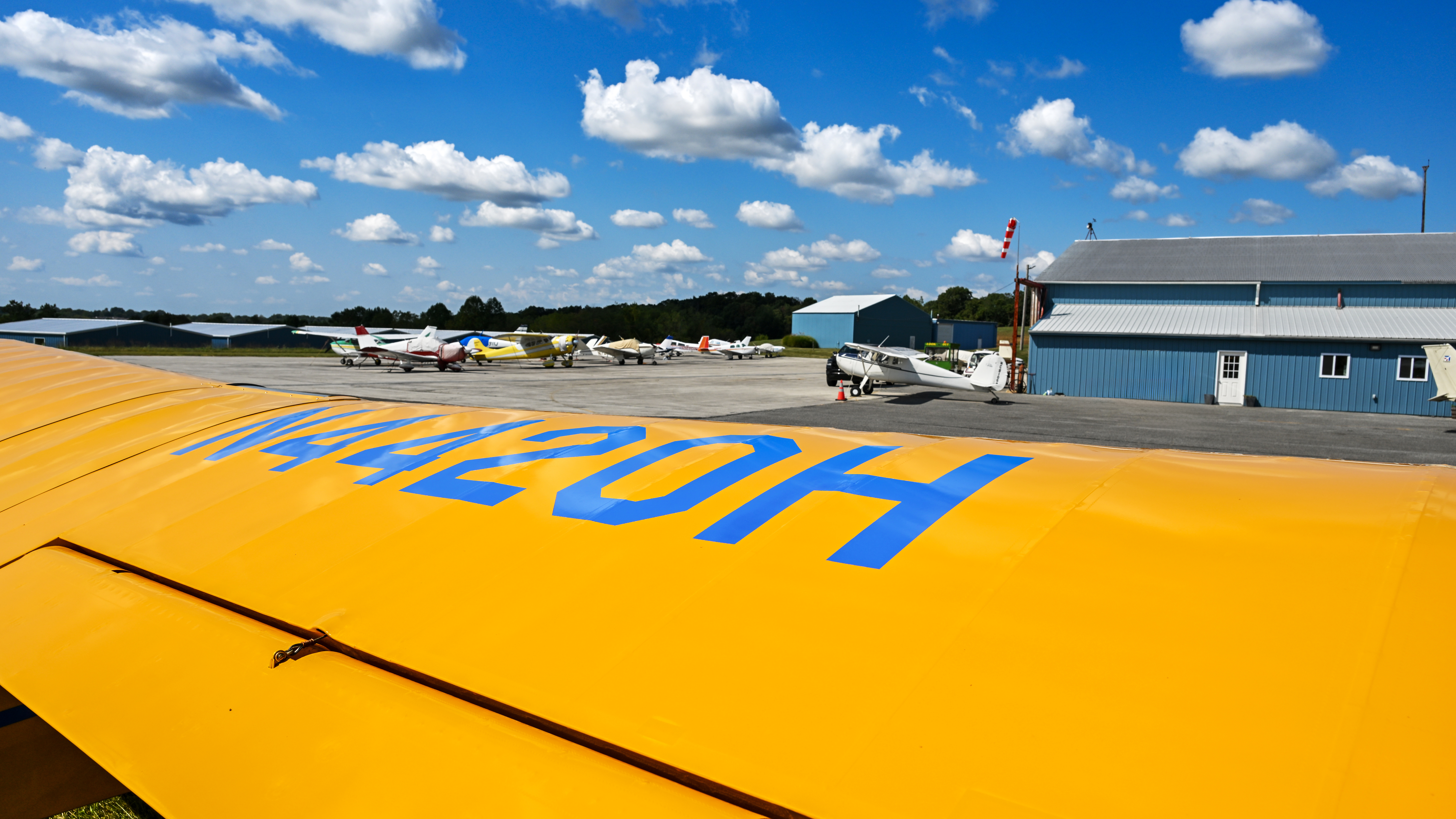 The Hausers were unable to get the original N number, but at least it has "Hotel" for Hauser.