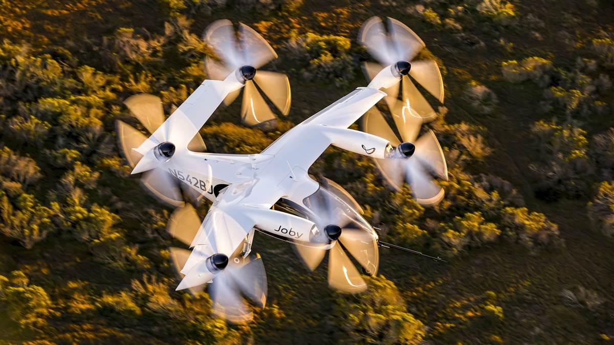 Joby's tiltrotor. Photography by Chris Rose.