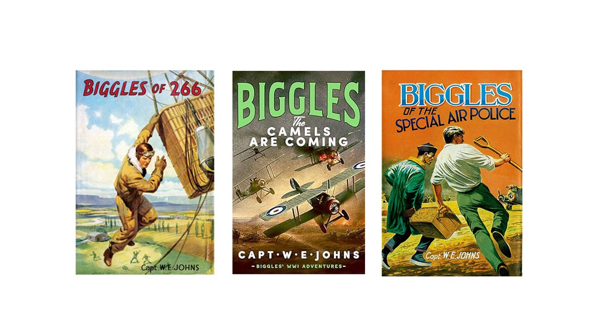Biggles book series by Capt. W.E. Johns