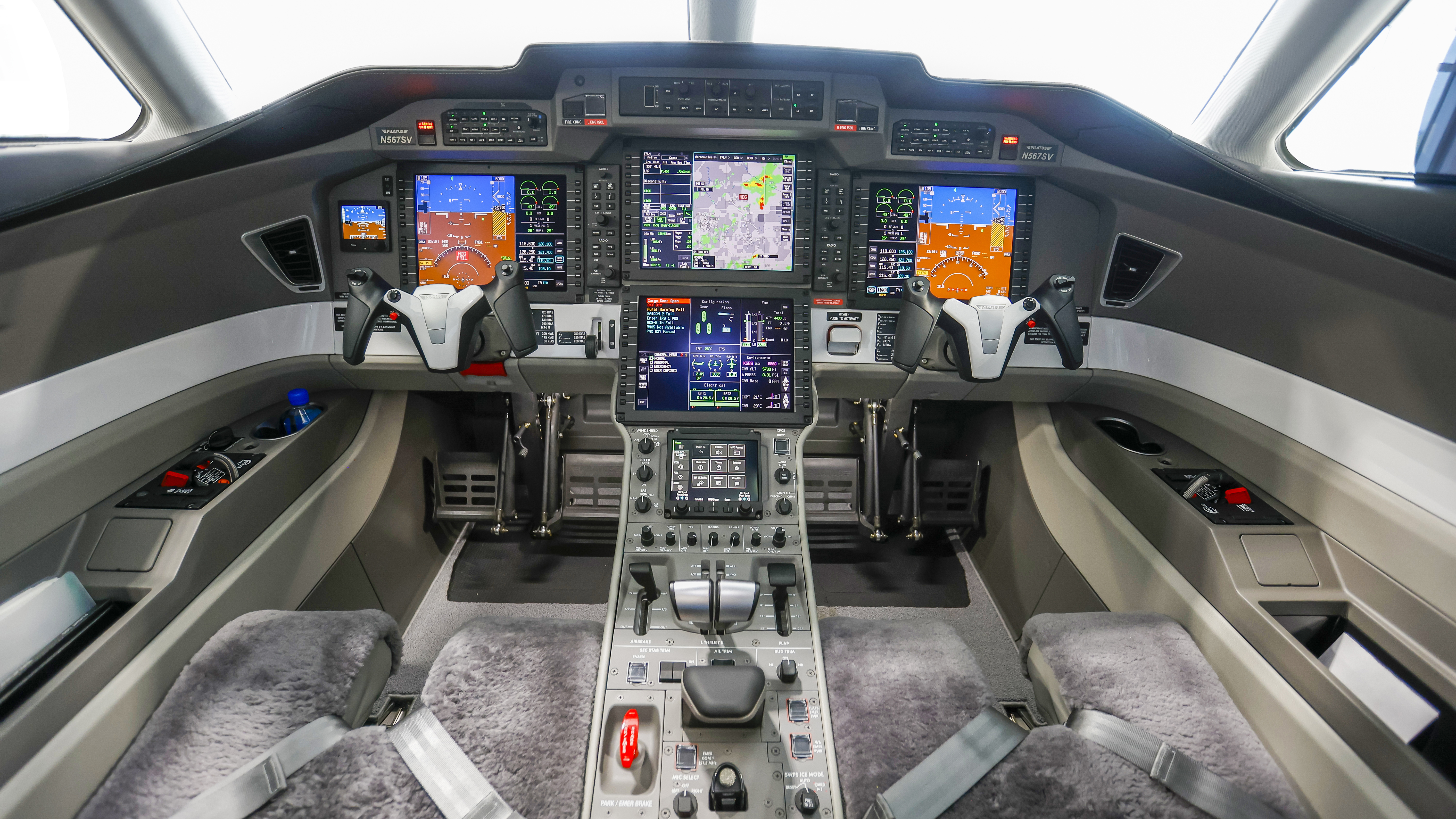 The Honeywell Apex integrated avionics suite with its distinctive "track ball" pilot interface has been a PC–24 and PC–12 feature for years. But Pilatus's recent move to the Garmin G3000 Prime in the PC–12 Pro could bring changes to PC–24 avionics, too.