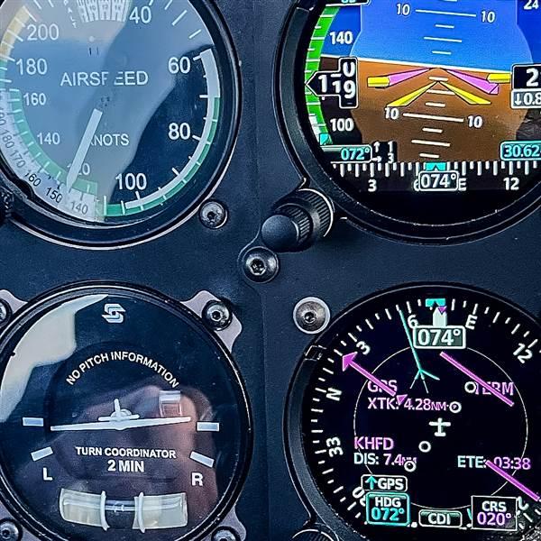 Garmin's GI 275 retrofit displays are designed for incremental upgrades without having to cut the panel or plastic overlays. Photo by Larry Anglisano