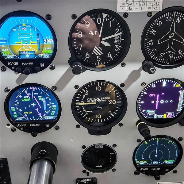 Recent software and hardware updates to the uAvionix AV-30 flight displays add much needed IFR capability, with GPA and raw nav data display.