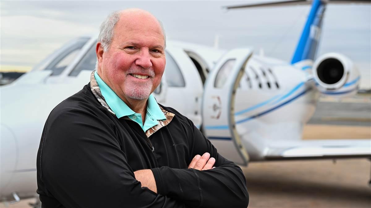 Former fighter pilot and airline captain Bert Seither loves the utility of the CJ3+.