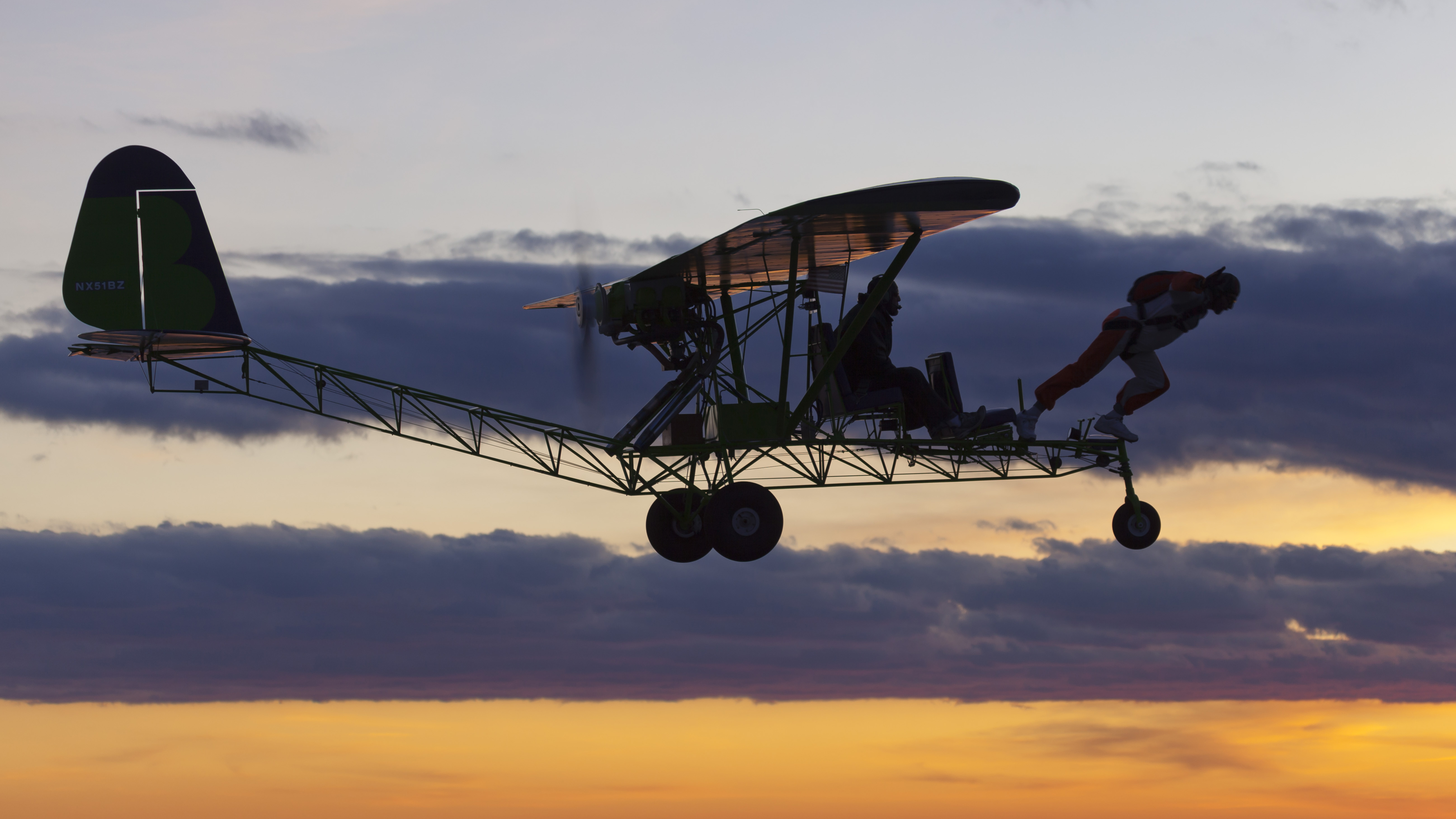 RL U–1 Breezy over Caldwell, Idaho.