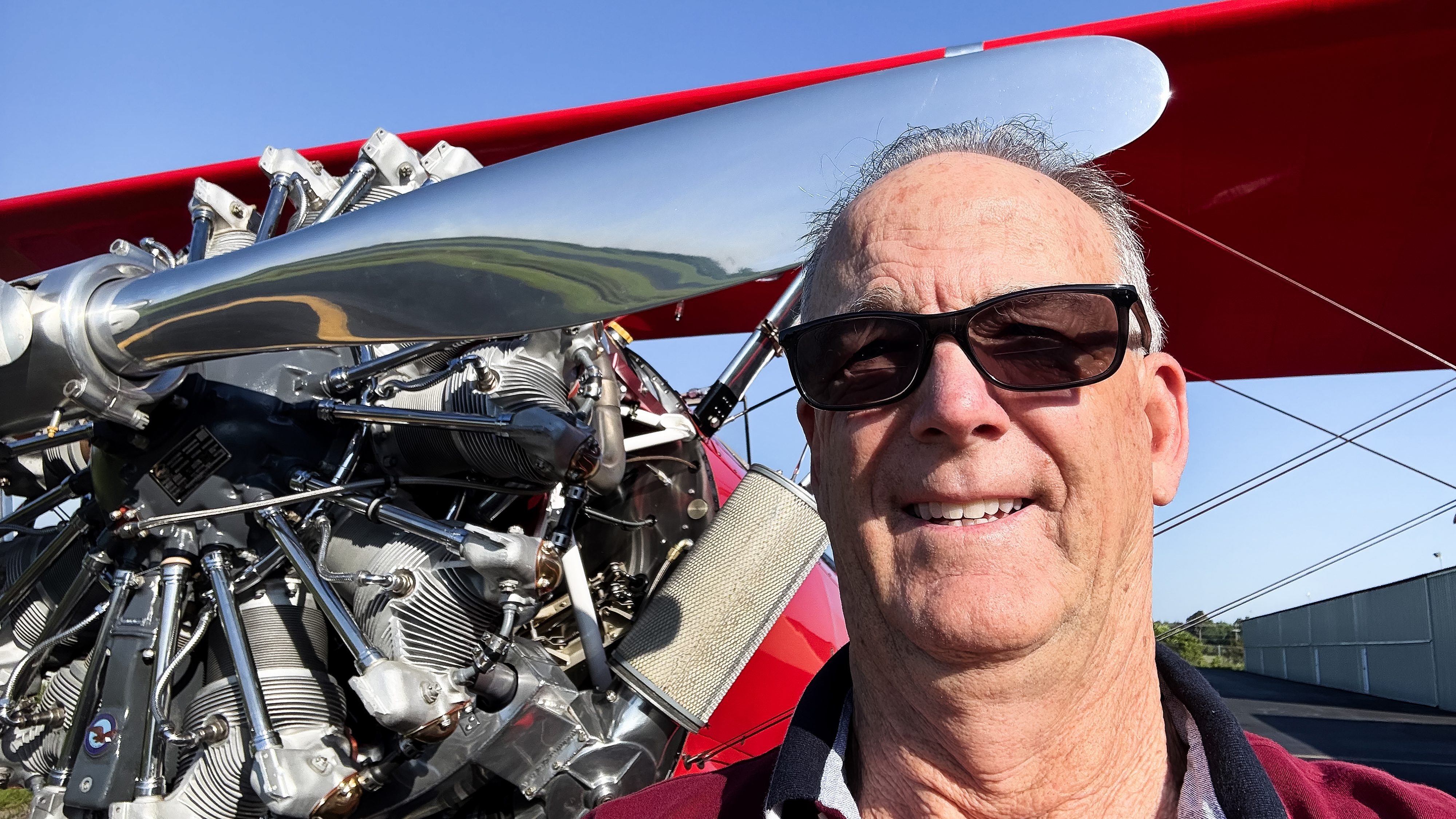 Emmitt Dickens and his Super Stearman