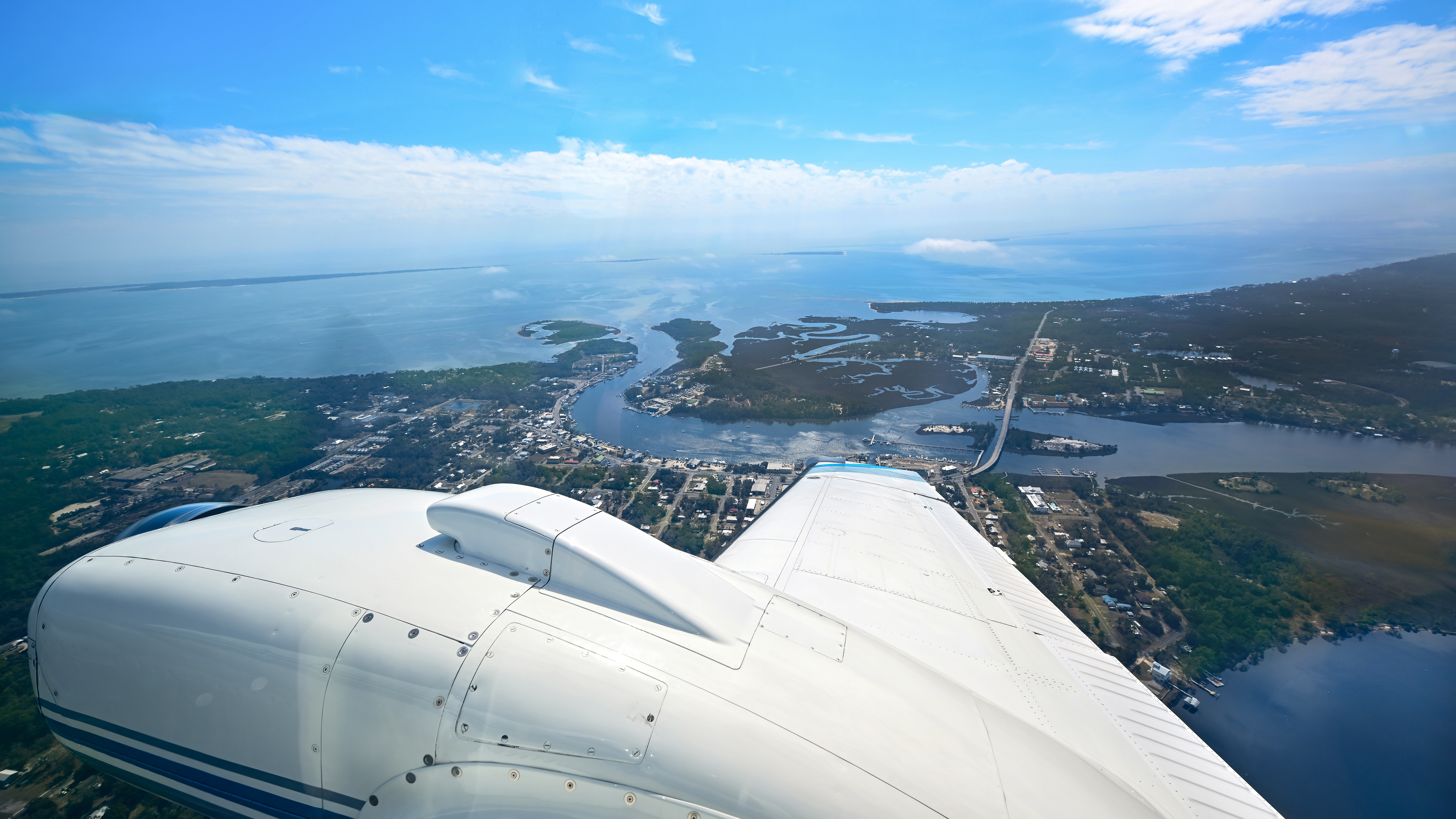 Flying the forgotten coast