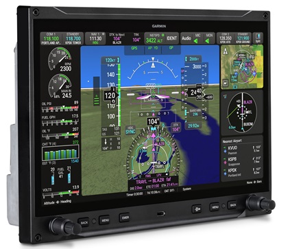 An 11.6-inch Garmin Axis display. Photo courtesy of Garmin.