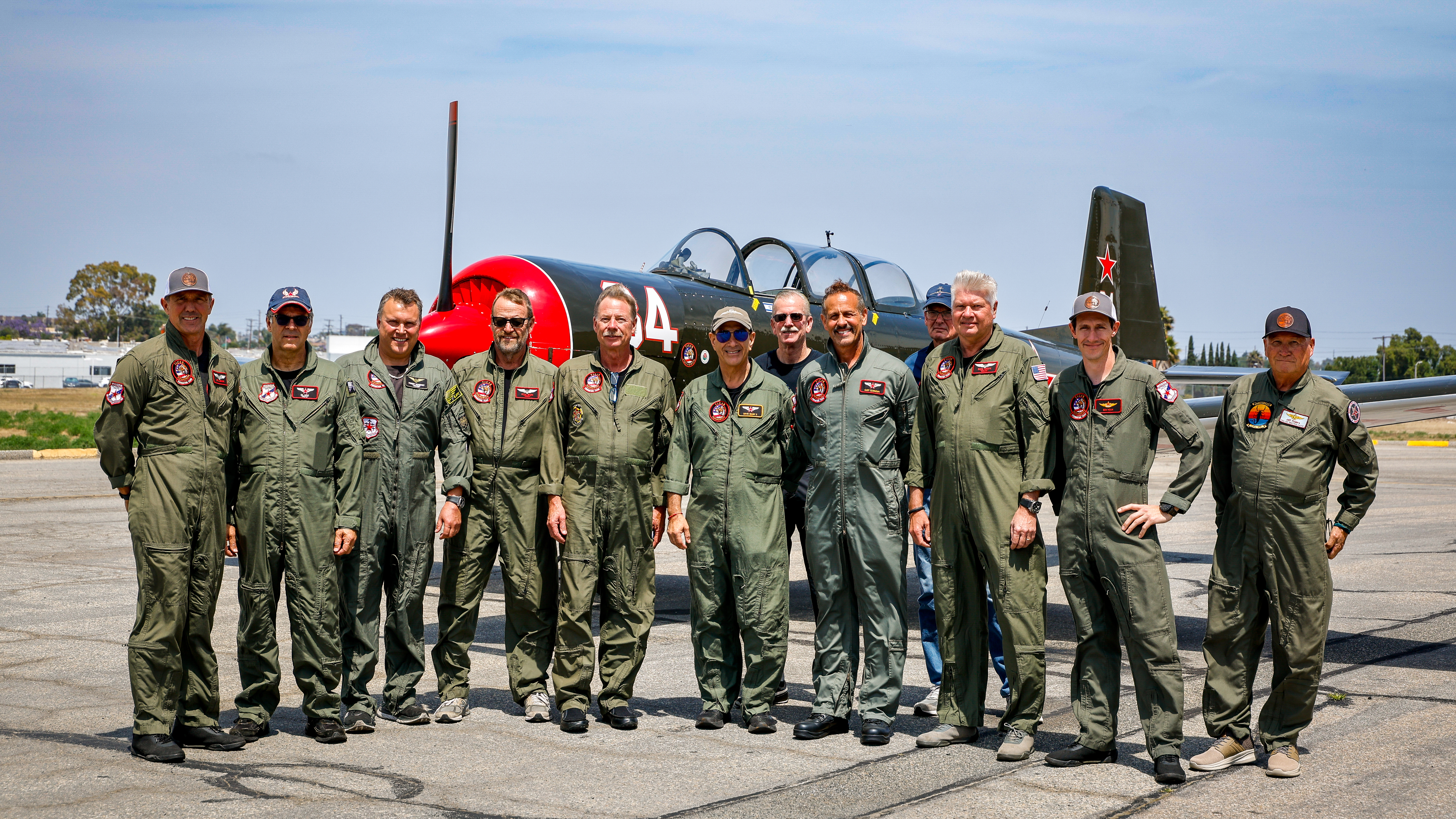 The Tiger Squadron assembled.