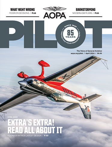 AOPA Pilot magazine April 2024