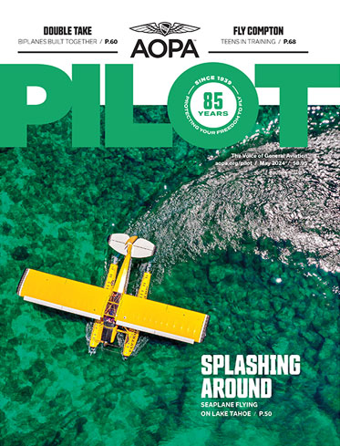 AOPA Pilot magazine May 2024