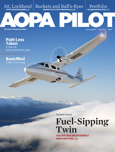 AOPA Pilot magazine July 2021