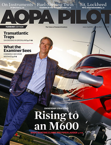 AOPA Turbine Pilot magazine July 2021