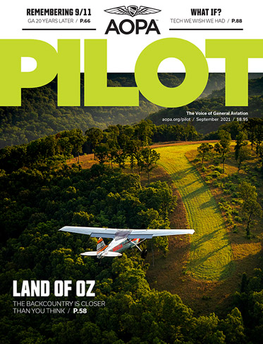 September AOPA Pilot magazine