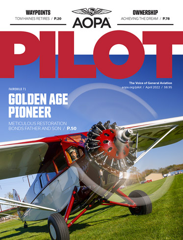 AOPA Pilot April 2022