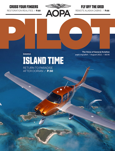AOPA Pilot magazine August 2022