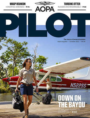 AOPA Pilot magazine October 2022