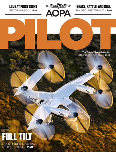 AOPA Pilot magazine, April 2023