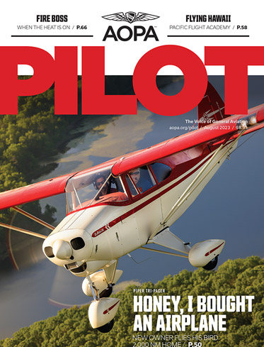 AOPA Pilot magazine August 2023