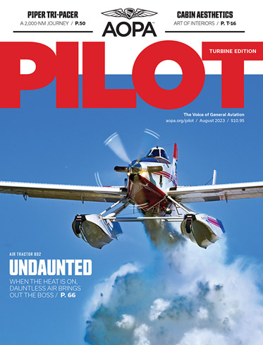 AOPA Turbine Pilot magazine August 2023 issue