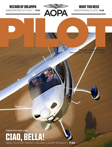 AOPA Pilot magazine November 2022