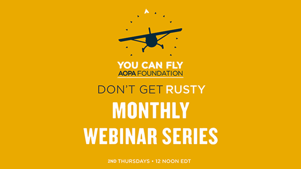 You Can Fly | Don't Get Rusty - Monthly Webinar Series