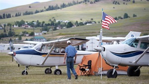 Camping at the 2018 Missoula Fly In.Missoula Airport (MSO)Missoula, MT USA