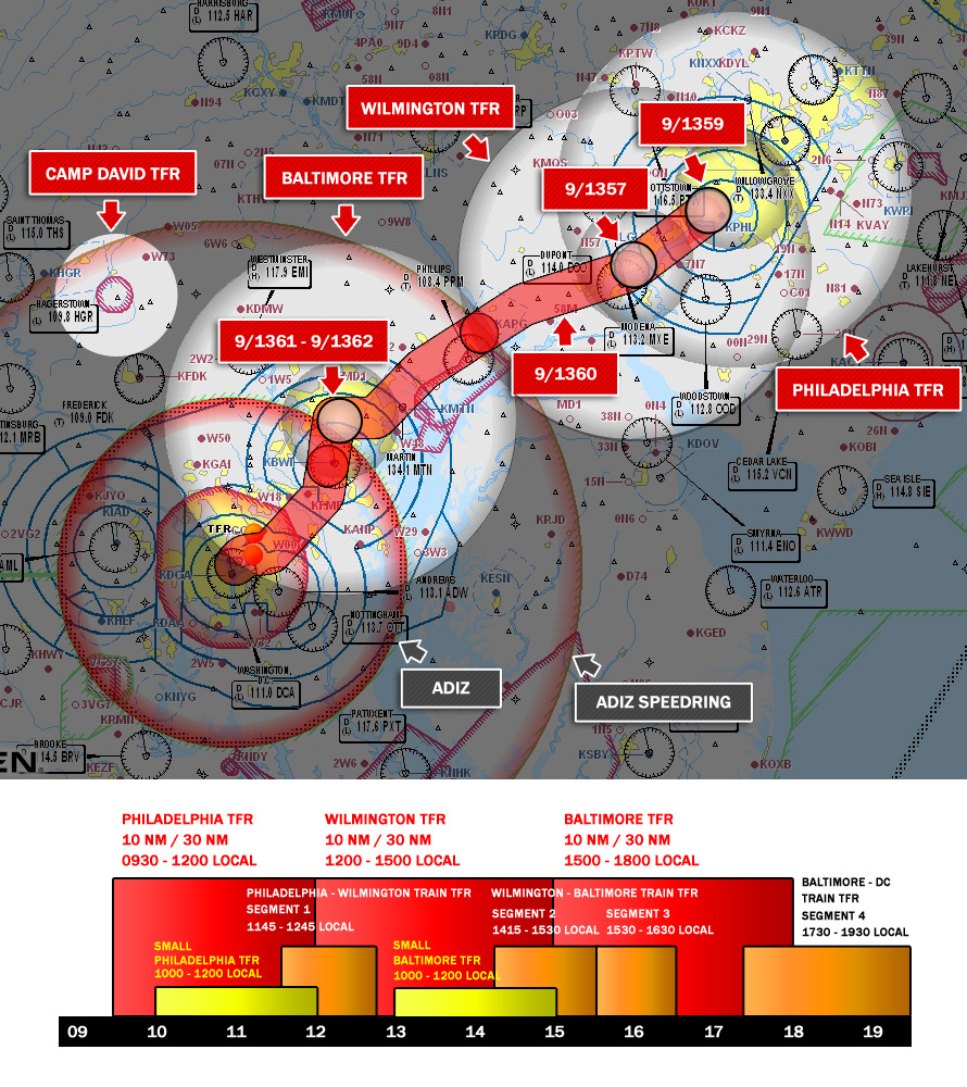 Drone No Fly Zone Map Dc