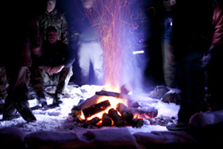 Fire is crucial to winter survival.