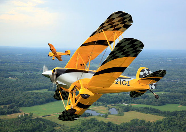The AOPA Foundation Online Auction features a Waco Great Lakes biplane. Photo by Aaron Kiley.