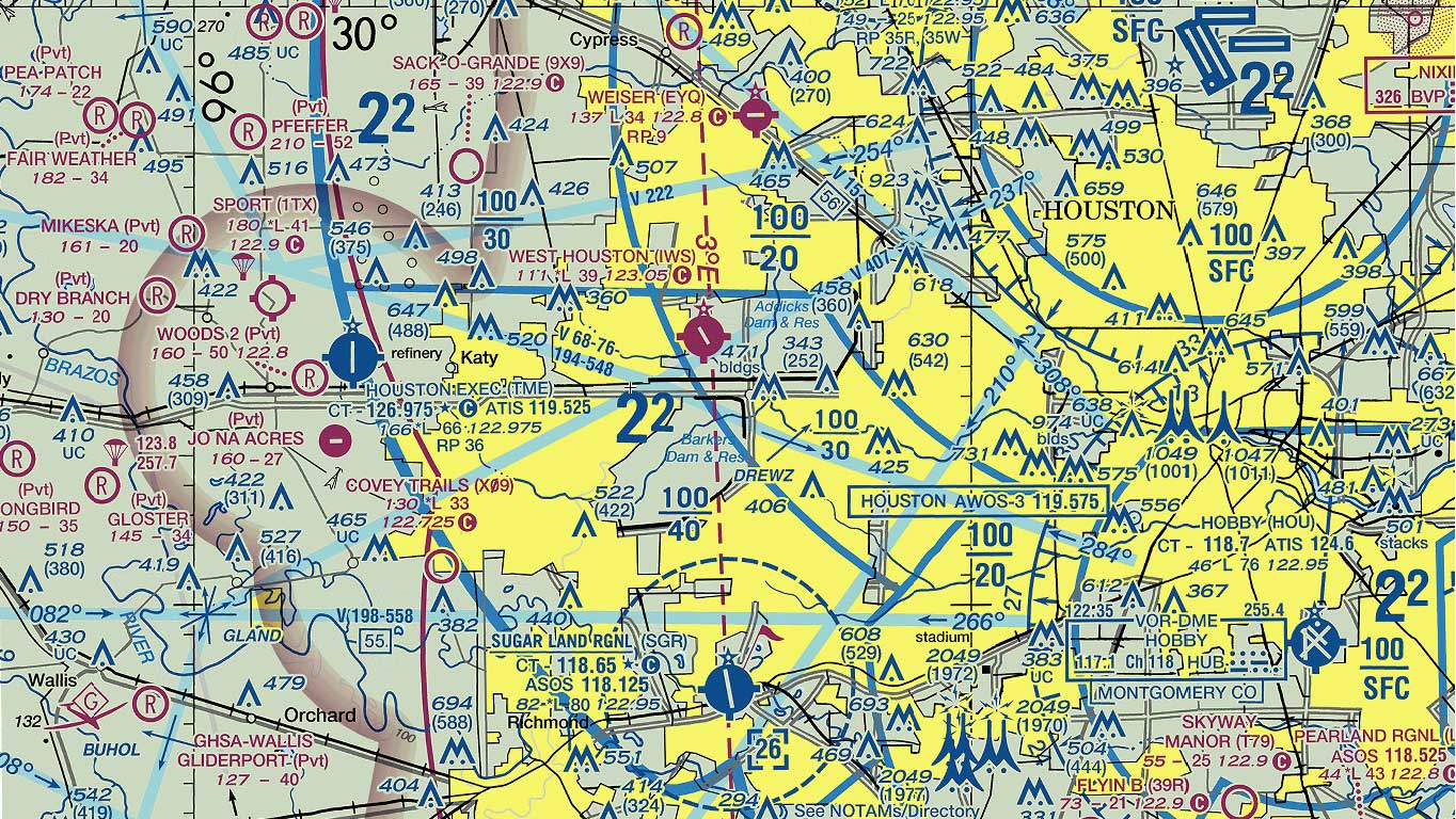 La Sectional Chart