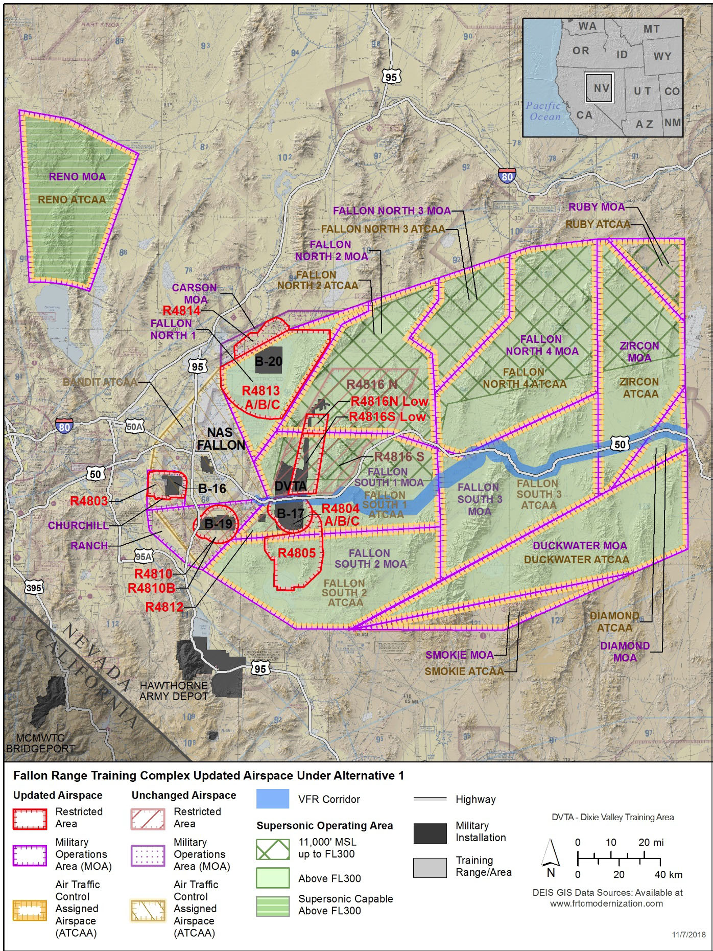 Comments sought on Fallon Range expansion in Nevada AOPA