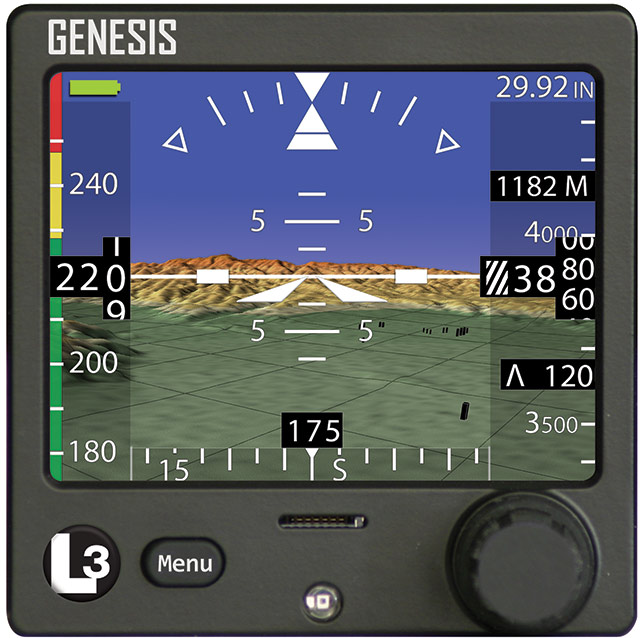 L-3 Debuts Genesis Electronic Standby Instrument System - AOPA