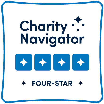 Charity Navigator is America's premier independent charity evaluator. Click on the logo to review our four star rating.